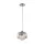 LUNA függőlámpa Króm 1x E14 IP20 Fém és üveg Milagro Crystals Glamour stílus