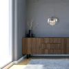 LUNA függőlámpa Króm 1x E14 IP20 Fém és üveg Milagro Crystals Glamour stílus