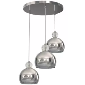   TOLEDO függőlámpa 3xE27 Sphere Chrome Crystal Glamour MLP4246 Milagro Metal + Crystal