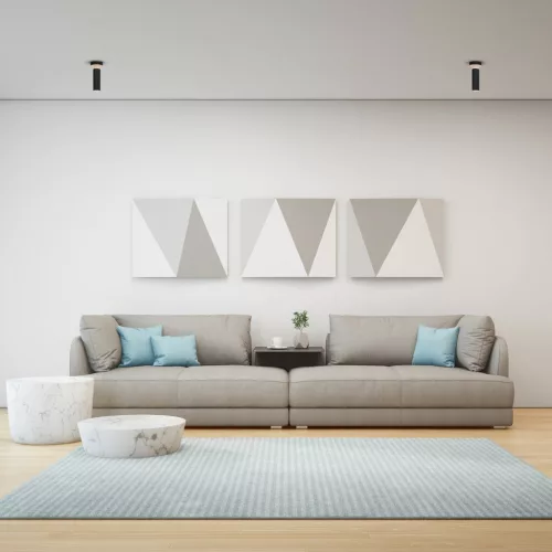 Pedro mennyezeti lámpa fekete 1xGU10 Milagro