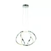 GLOBE 50W LED függőlámpa Modern Eredeti Stílus Króm ML3808 Fém + Műanyag