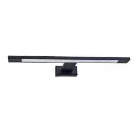   SHINE téglalap alakú fekete fali lámpa 7W LED IP44 Fém és Milagro anyagból