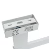 SHINE téglalap alakú fehér fali lámpa 11W LED IP44 Fém és Milagro műanyag