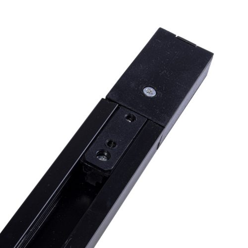 Fekete 1 fázisú gyűjtősín TRACK LIGHT 150cm-es Milagro lámpákhoz