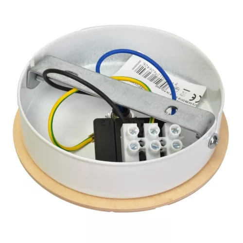 Skandináv stílusú fali lámpa MiLAGRO DAMA 1x E27 szürke Fa + fém