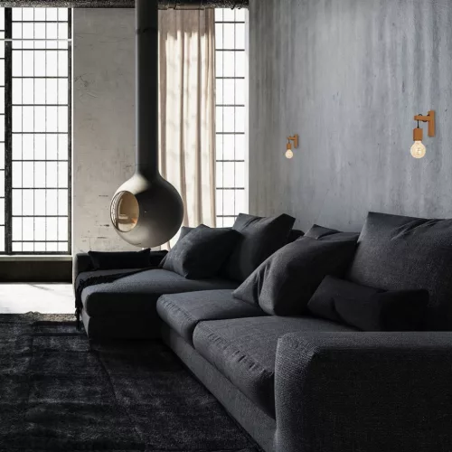 JACK fali lámpa 1xE27 Milagro tölgy