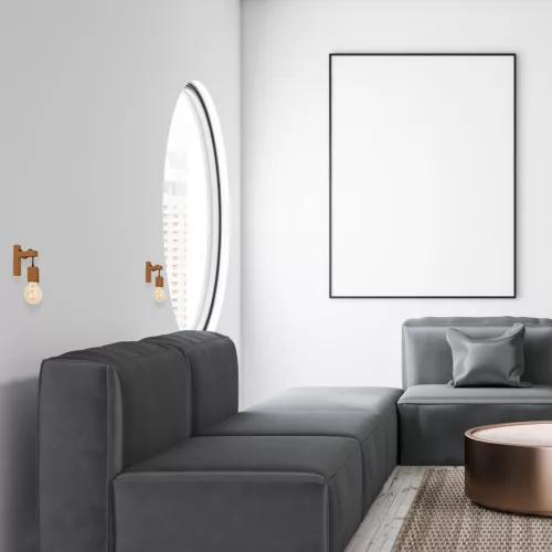 JACK fali lámpa 1xE27 Milagro tölgy