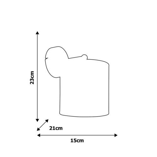 UNICORN fali lámpa 1xE27 Milagro