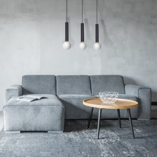 ZWIS csöves függőlámpa fekete, fehér és arany MiLAGRO AURIS 3x E14