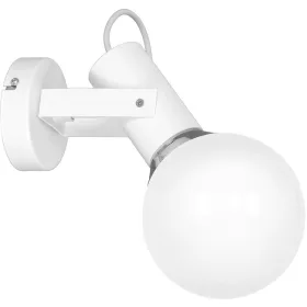   Állítható oldalfali spotlámpa fehér és ezüst MiLAGRO AURIS 1x E14