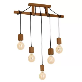   JACK 5xE27 függesztett lámpa tölgy minimalista megjelenésű fa lámpatest MLP4358 Milagro Wood
