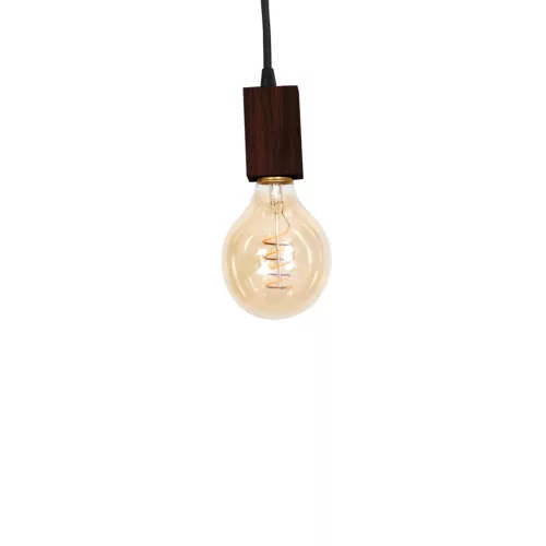 JACK 3xE27 függőlámpa dió minimalista megjelenésű fa lámpatest MLP4360 Milagro Wood