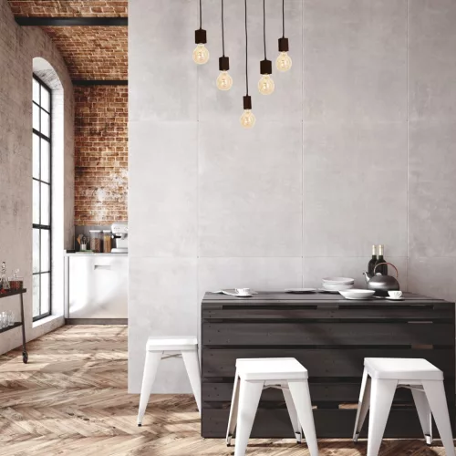 JACK 5xE27 függőlámpa diófa minimalista megjelenésű fa lámpatest MLP4361 Milagro Wood