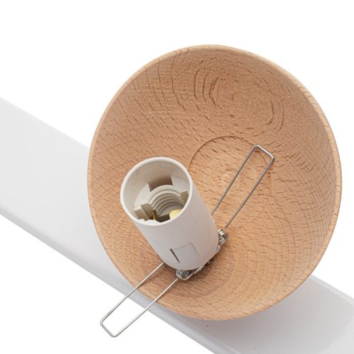 SFERA Fa mennyezeti lámpa 3xE14 Milagro csík