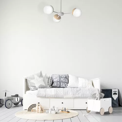 SFERA Fa csillár mennyezeti lámpa 3xE14 Milagro