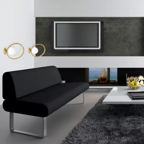 BÉCSI fali lámpa 1xE14 Milagro