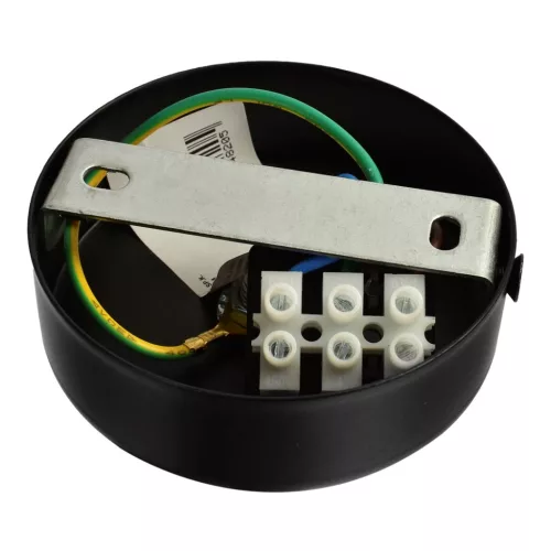 MiLAGRO PARMA fekete sárgaréz függőlámpa 1x E14