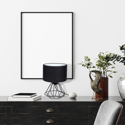 COLIN állólámpa fekete 1xE27 MILAGRO loft stílusú, ipari fém