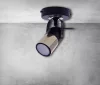 WILSON fali lámpa fekete 1xGU10 Milagro