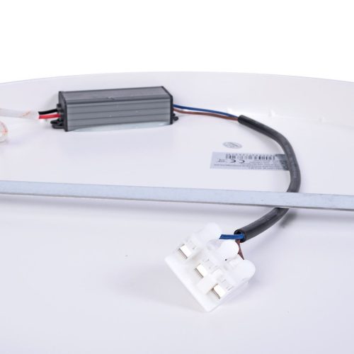 LED mennyezeti lámpa Fekete OHIO 24W 4000K IP20 Fém és akril Milagro