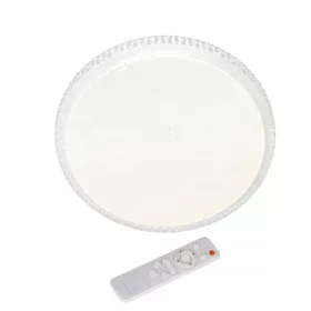   DIMMÁLHATÓ LED-ES mennyezeti lámpatest CRUZ fali mennyezeti lámpa 40W 2000lm IP20 + CCT TÁVIRÁNYÍTÓ