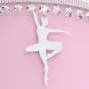 BALLETNICA függőlámpa 1xE27 lány rózsaszín balerina MLP4974 Milagro fém + szövet + kristályok