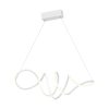 LOCA 56W LED modernista spirál függőlámpa fehér ML5491 Milagro fém + műanyag