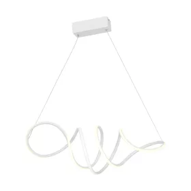   LOCA 56W LED modernista spirál függőlámpa fehér ML5491 Milagro fém + műanyag