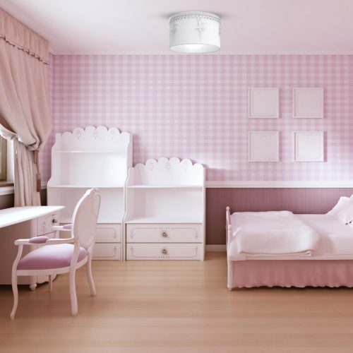 BALLERINA mennyezeti lámpa fehér 1xE27 Milagro