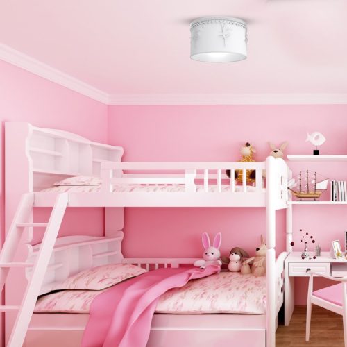 BALLERINA mennyezeti lámpa fehér 1xE27 Milagro