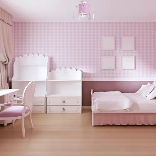 BALLERINA Mennyezeti lámpa Pink 1xE27 Milagro alkalmazások