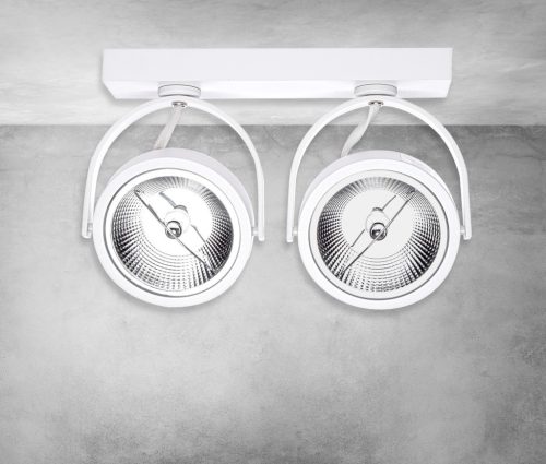 Felületre szerelhető Halogén Lugar Lugar White 2xAR111 GU10 Spot Milagro