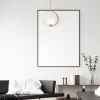 BÉCSI függőlámpa 1xE14 sárgaréz felni Geometrikus elegáns MLP5573 Milagro fém + üveg