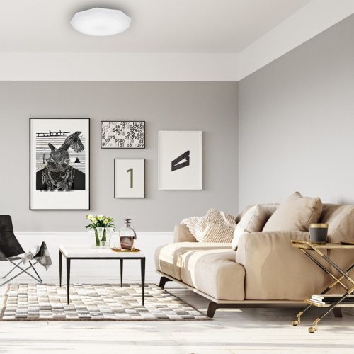 LED mennyezeti lámpa HEX 16W LED Ø360 mm Eco-Light