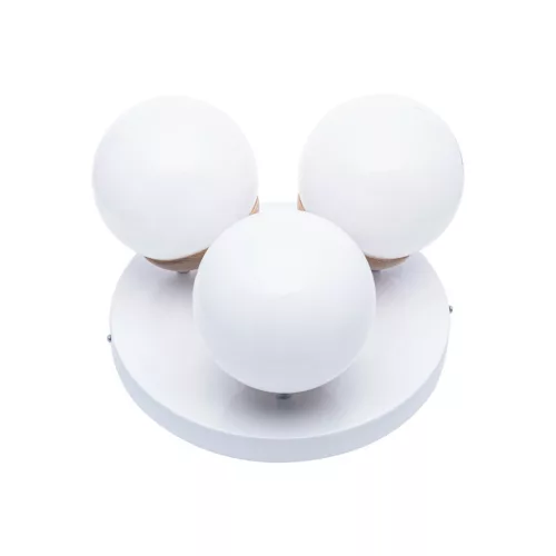 SFERA Fa mennyezeti lámpa 3xE14 Milagro