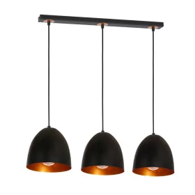   VEGAS függesztett lámpa 3xE27 Classic Design Black Copper MLP5588 Milagro Metal