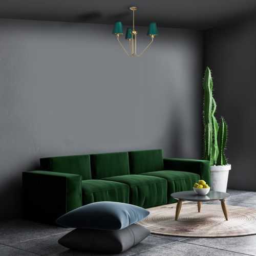 Csillár függőlámpa MiLAGRO VICTORIA 3x E27