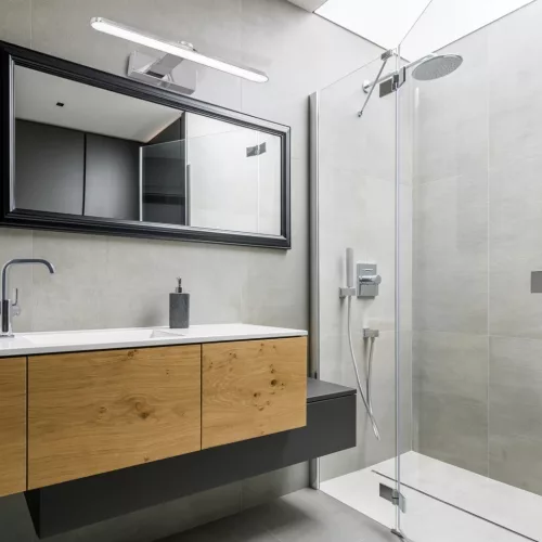 SPLASH króm fali lámpa 40cm 8W LED Milagro