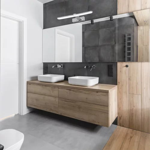 SPLASH króm fali lámpa 40cm 8W LED Milagro