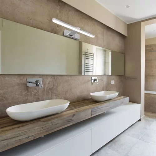 SPLASH króm fali lámpa 40cm 8W LED Milagro