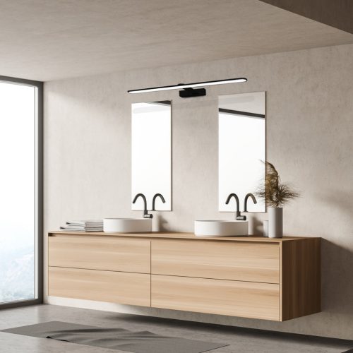 SPLASH Fali lámpa Fekete 60cm 12W LED Milagro