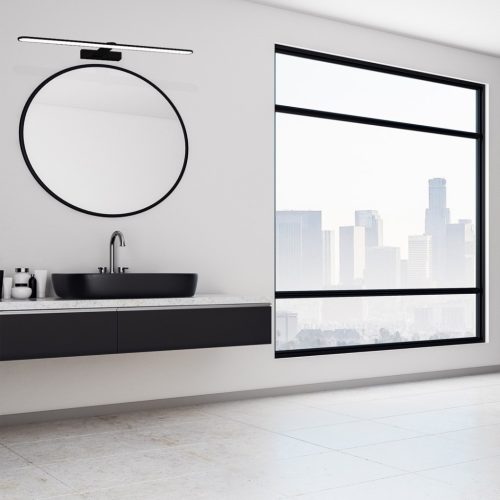 SPLASH Fali lámpa Fekete 60cm 12W LED Milagro