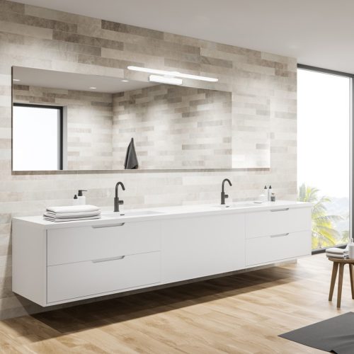 SPLASH Fali lámpa Fehér 40cm 8W LED Milagro