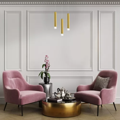 GOLDIE 5W LED Gold Minimalista függőlámpa ML5713 Milagro Metal + Akril