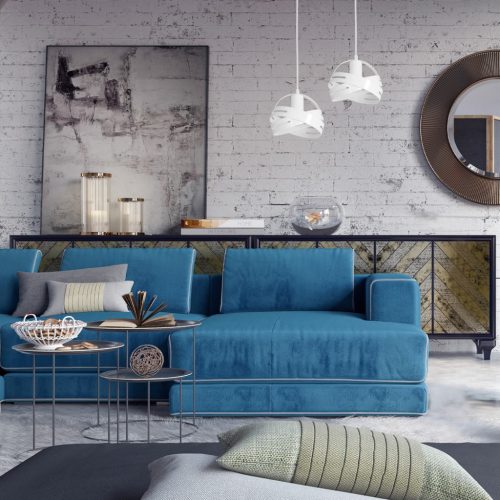 Modern fehér CORONA 1x E27 MiLAGRO függőlámpa