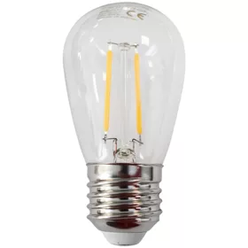   E27 ST45 LED izzó 1W 70lm 2700K meleg 270° izzószál a Girlandhoz