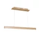 TIMBER 18W LED téglalap alakú fa függőlámpa MLP568 Milagro fa + fém + akril
