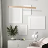 TIMBER 18W LED téglalap alakú fa függőlámpa MLP568 Milagro fa + fém + akril