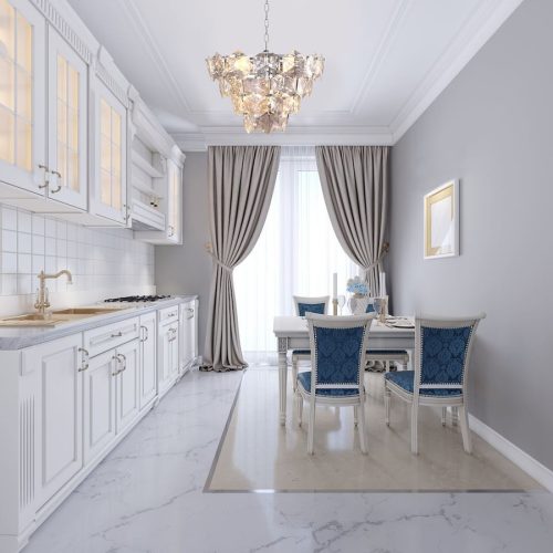 DIANA csillár mennyezeti lámpa króm 6xE14 Milagro