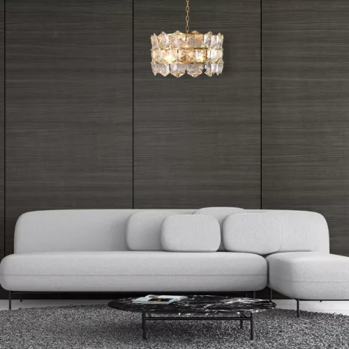 AUSTIN arany csillár mennyezeti lámpa 6xE14 Milagro